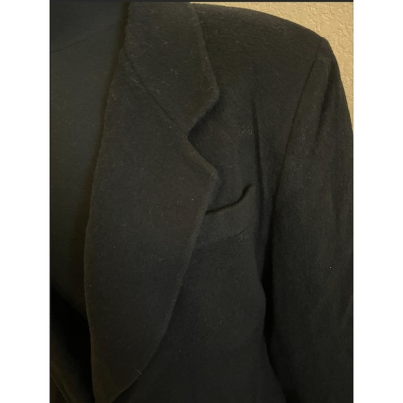 Elana Vintage 90's Wool Blazer - Sz L - Picture 3 of 10